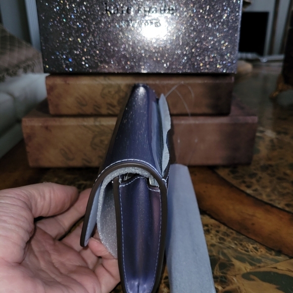 Kate Spade Purple Wallet NWT - Picture 3 of 5